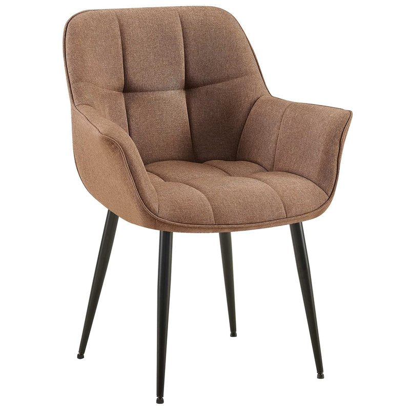 Esszimmerstuhl Roseville Stoff - taupe
