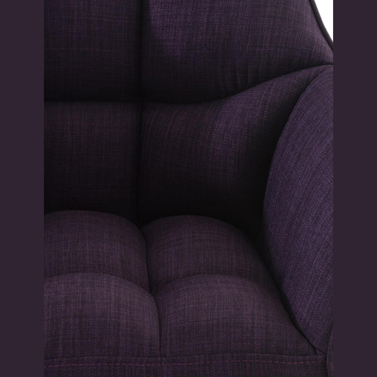 Barhocker Damaso B Stoff mit 4-Fuß Gestell - lila - InfinityMarket