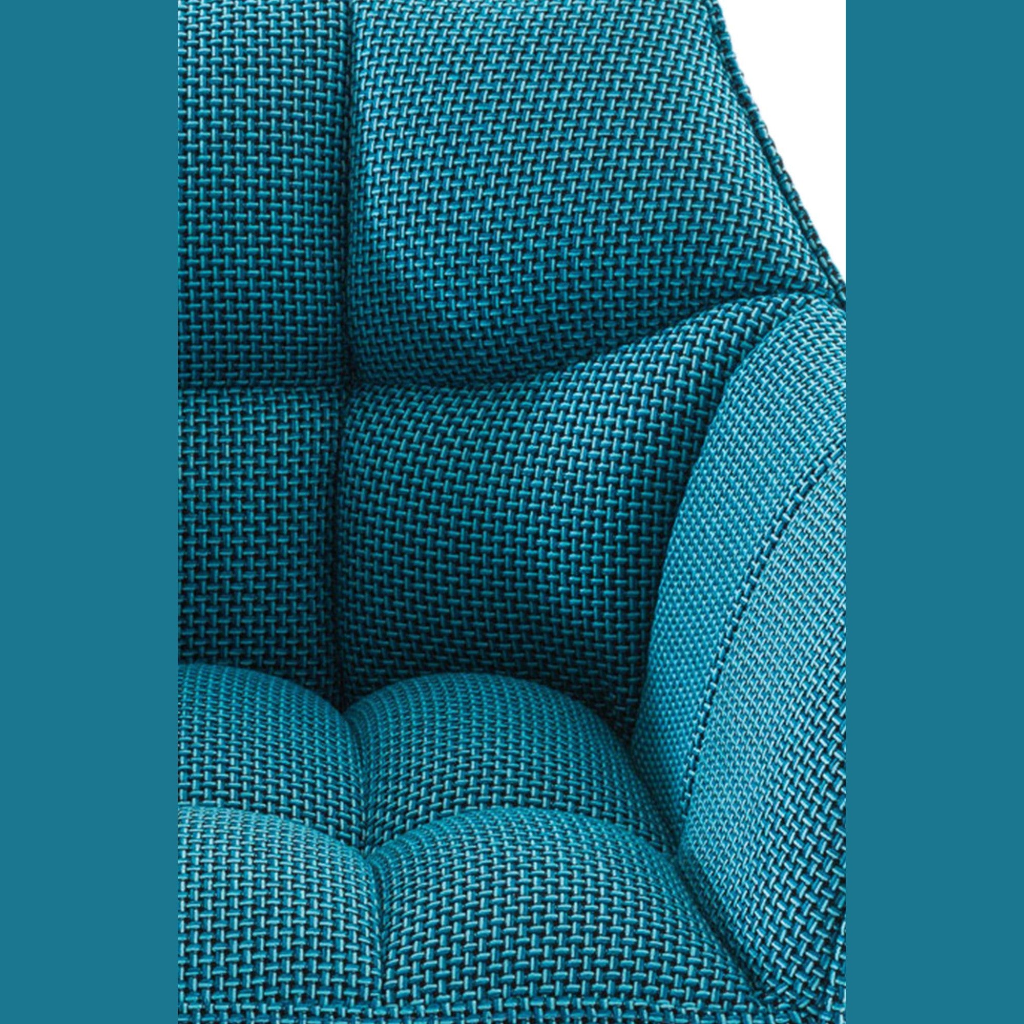 Barhocker Damaso B Stoff mit 4-Fuß Gestell - türkis - InfinityMarket
