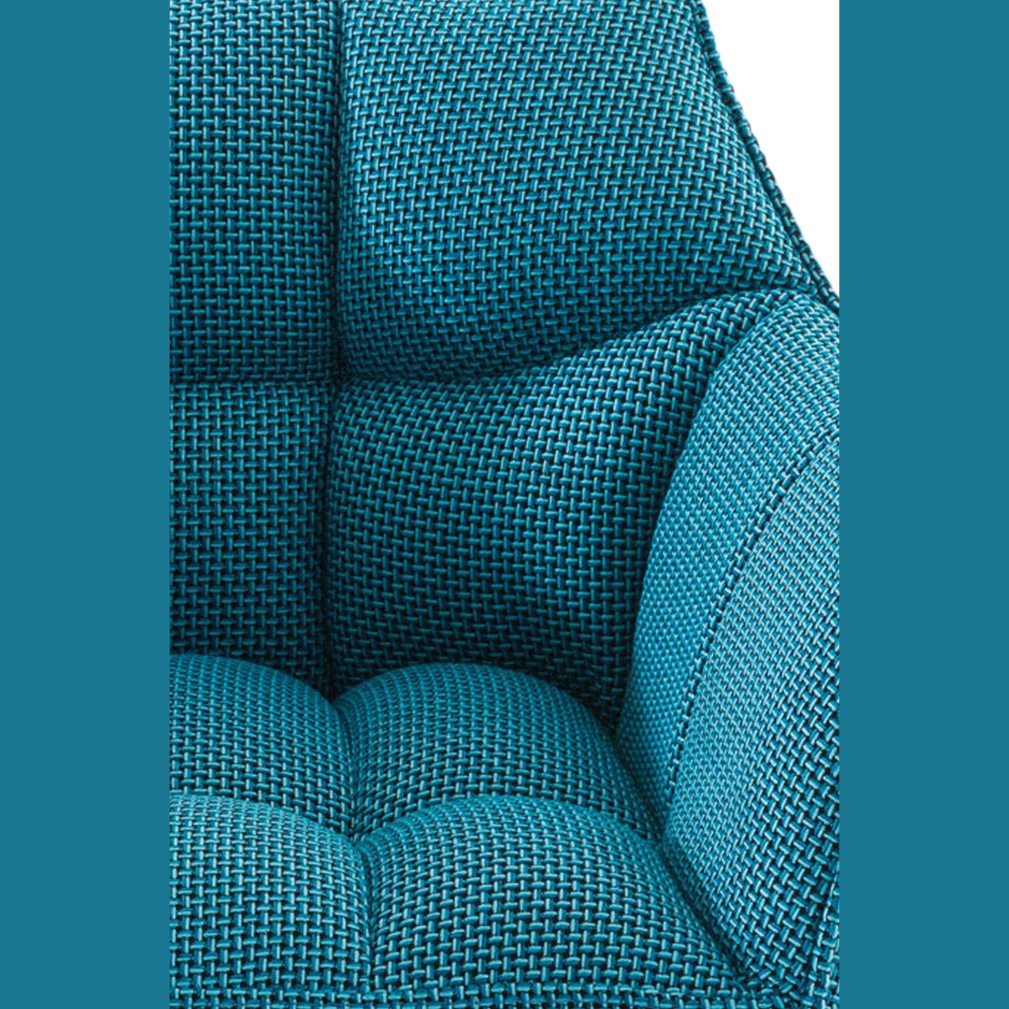 Barhocker Damaso B Stoff - türkis - InfinityMarket