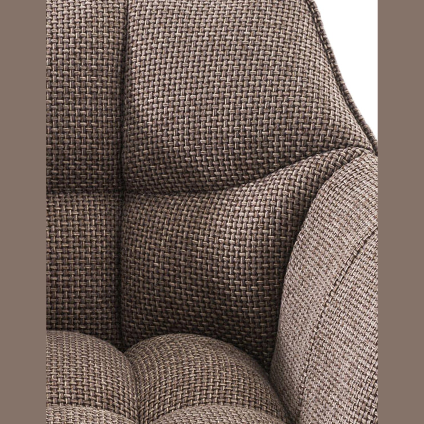 Barhocker Damaso W Stoff - terrabraun - InfinityMarket