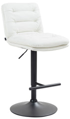 Barhocker Damar Kunstleder schwarz - wei�