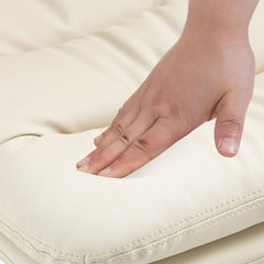 Barhocker Damar Kunstleder chrom - creme