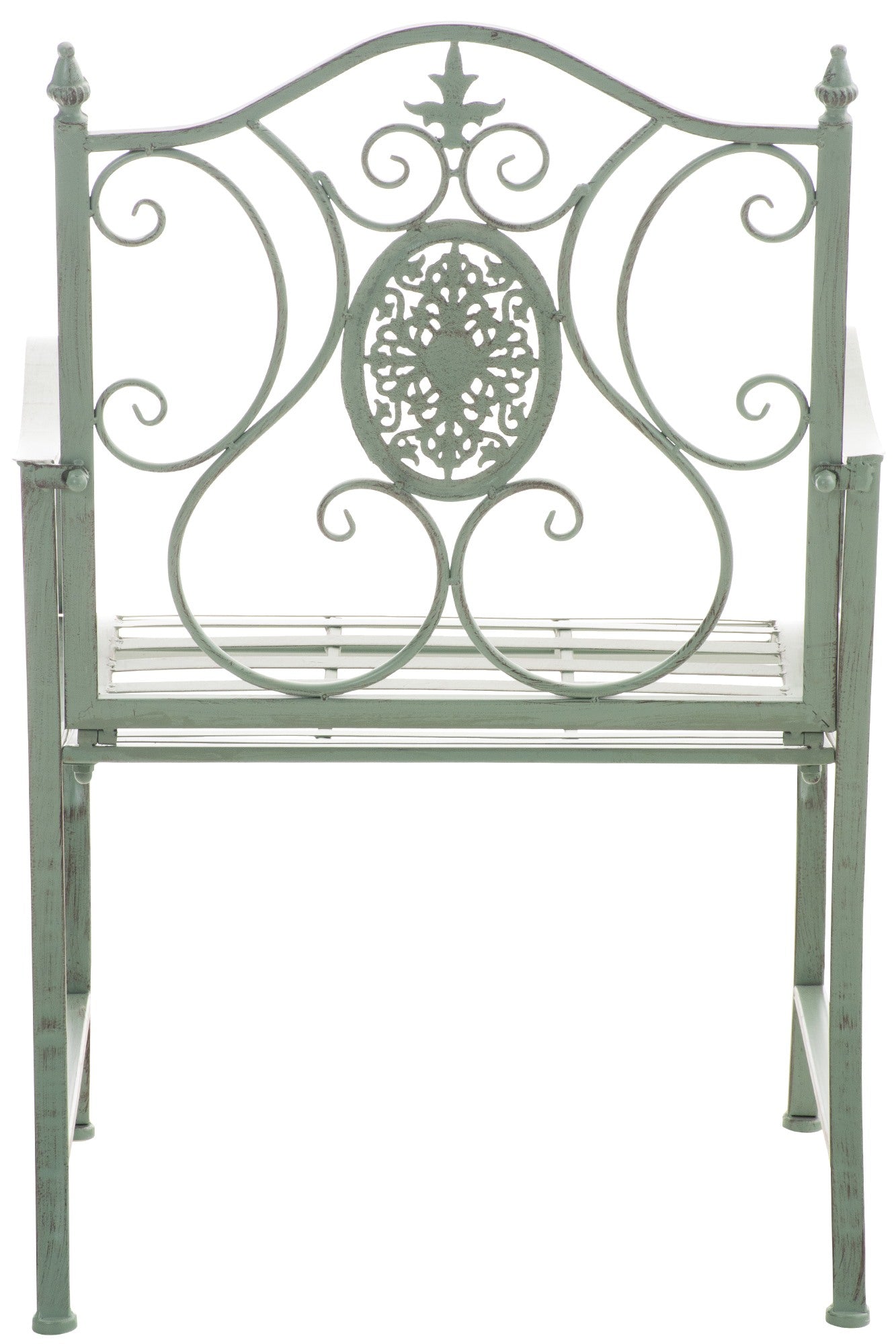 2er Set Gartenst�hle Punjab - antik-gr�n by Dropshipping-Europe – Gartenm�bel