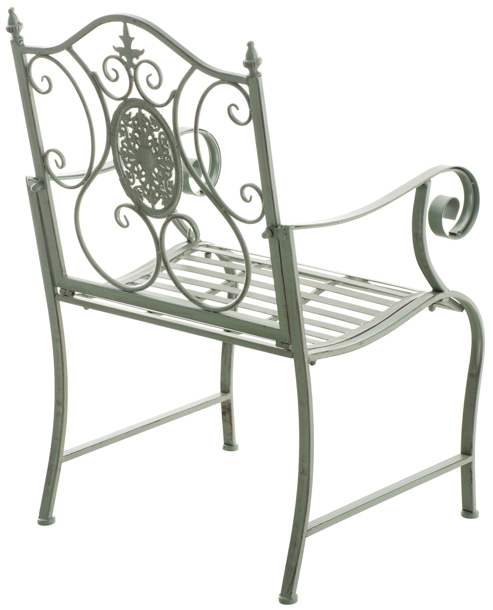 2er Set Gartenst�hle Punjab - antik-gr�n by Dropshipping-Europe – Gartenm�bel