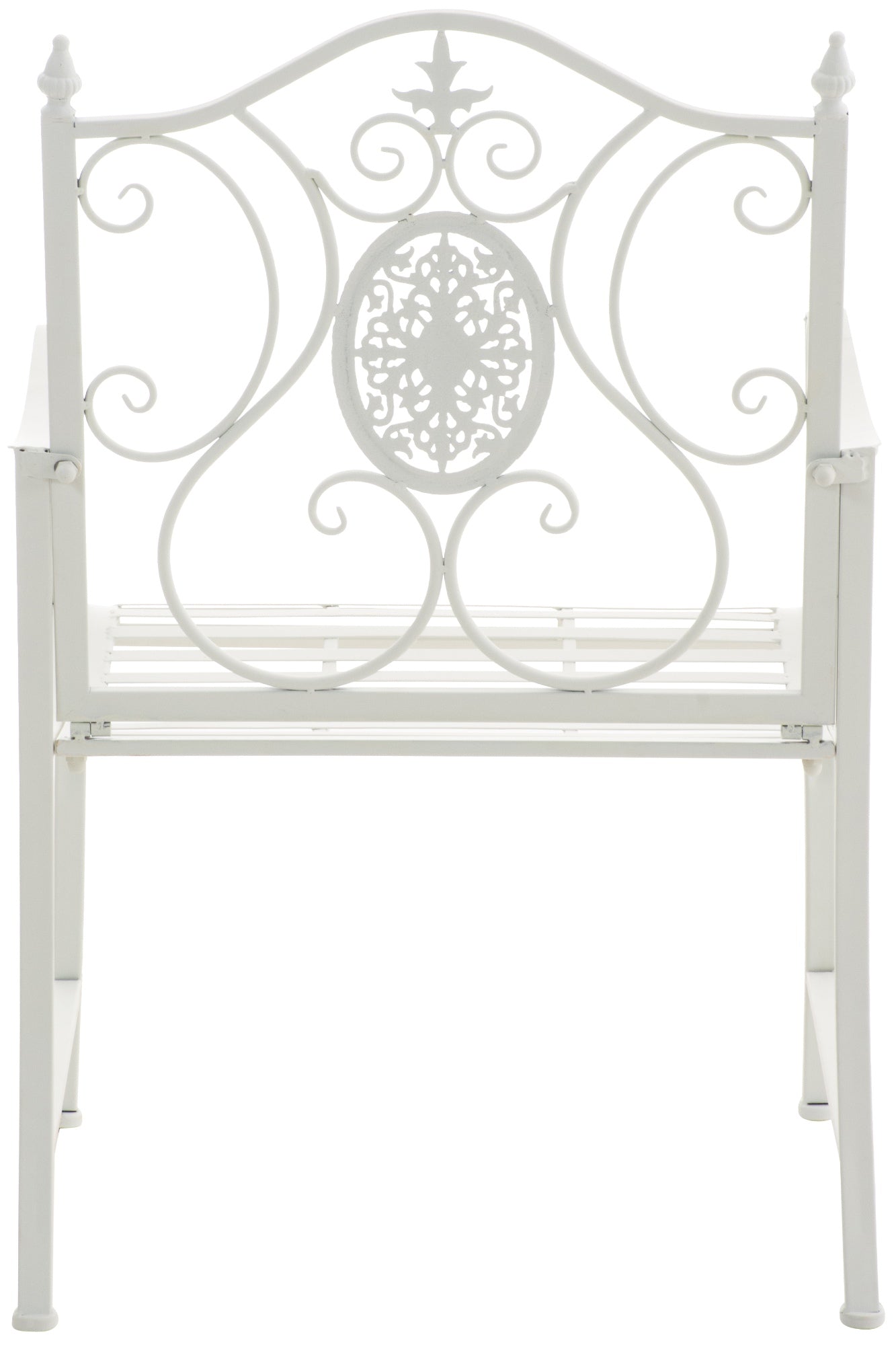 2er Set Gartenst�hle Punjab - wei� by Dropshipping-Europe – Gartenm�bel