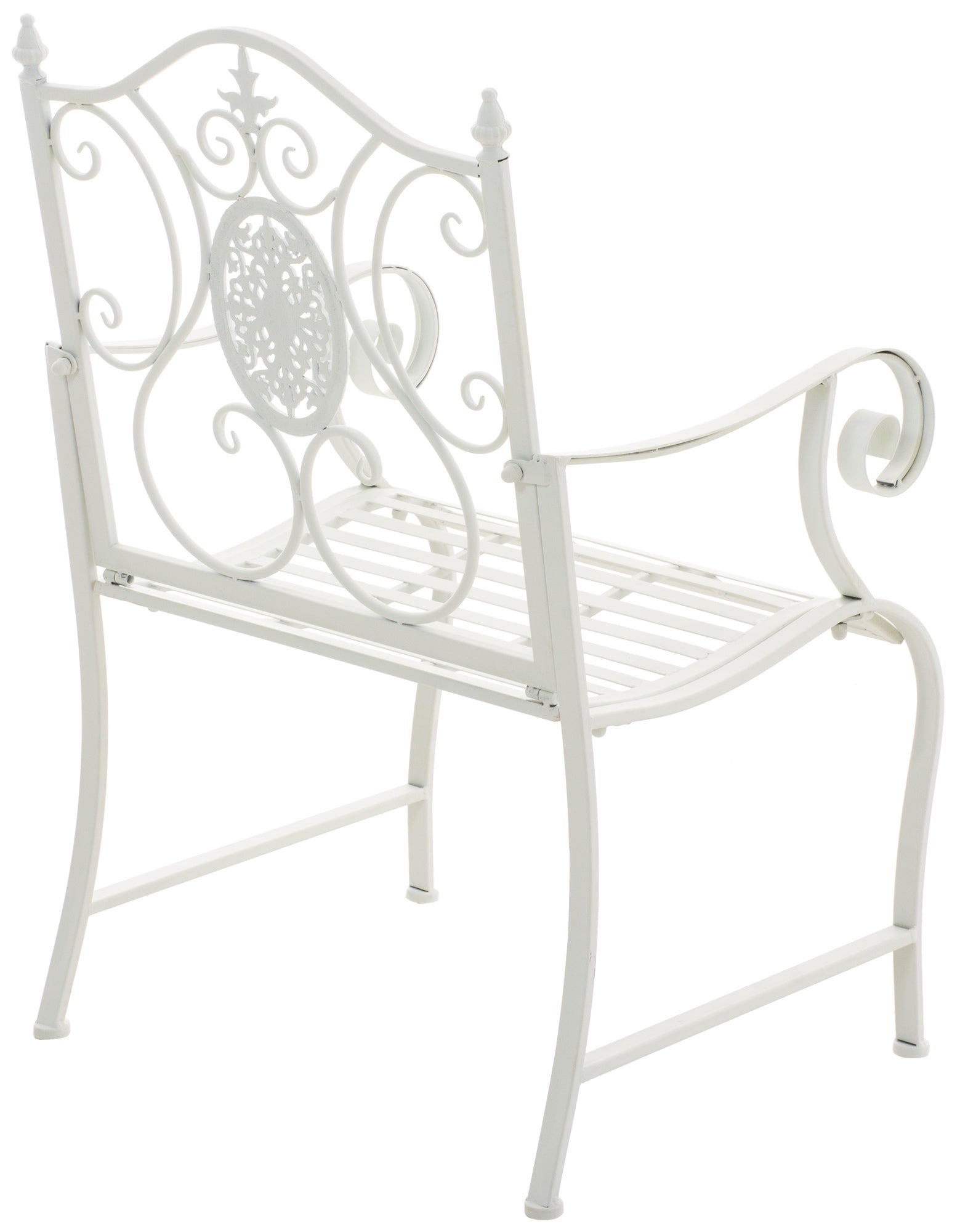 2er Set Gartenst�hle Punjab - wei� by Dropshipping-Europe – Gartenm�bel