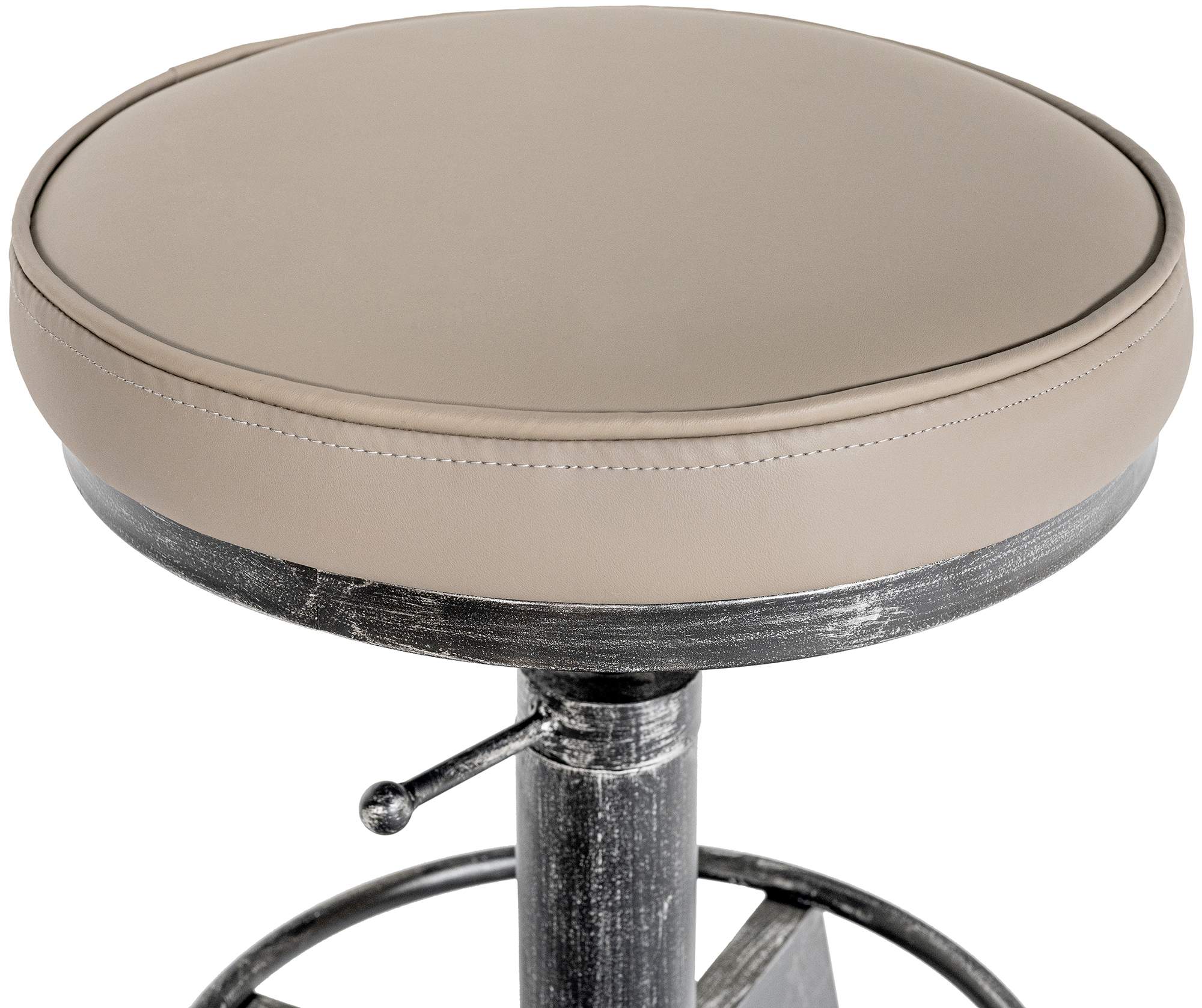2er Set Hocker Destin - antik silber by Dropshipping-Europe – M�bel