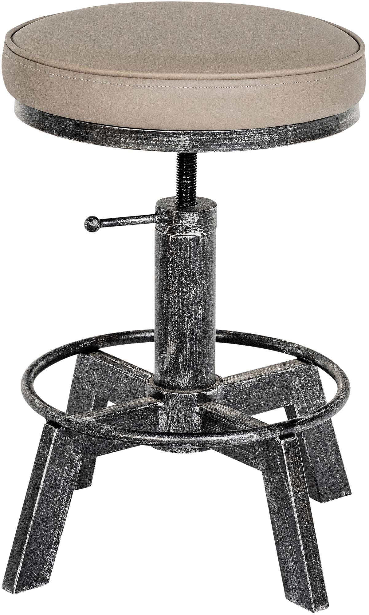 2er Set Hocker Destin - antik silber by Dropshipping-Europe – M�bel
