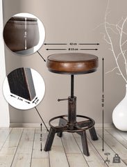 2er Set Hocker Destin - bronze by Dropshipping-Europe – M�bel