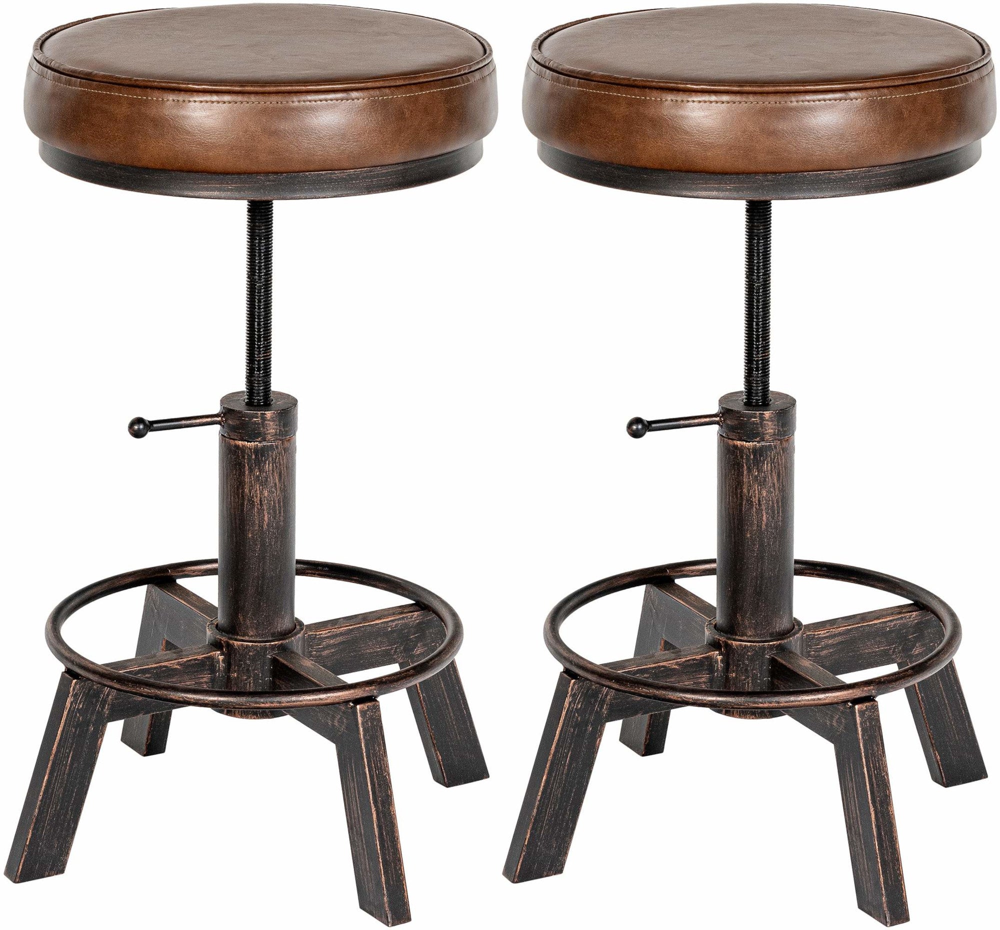 2er Set Hocker Destin - bronze by Dropshipping-Europe – M�bel