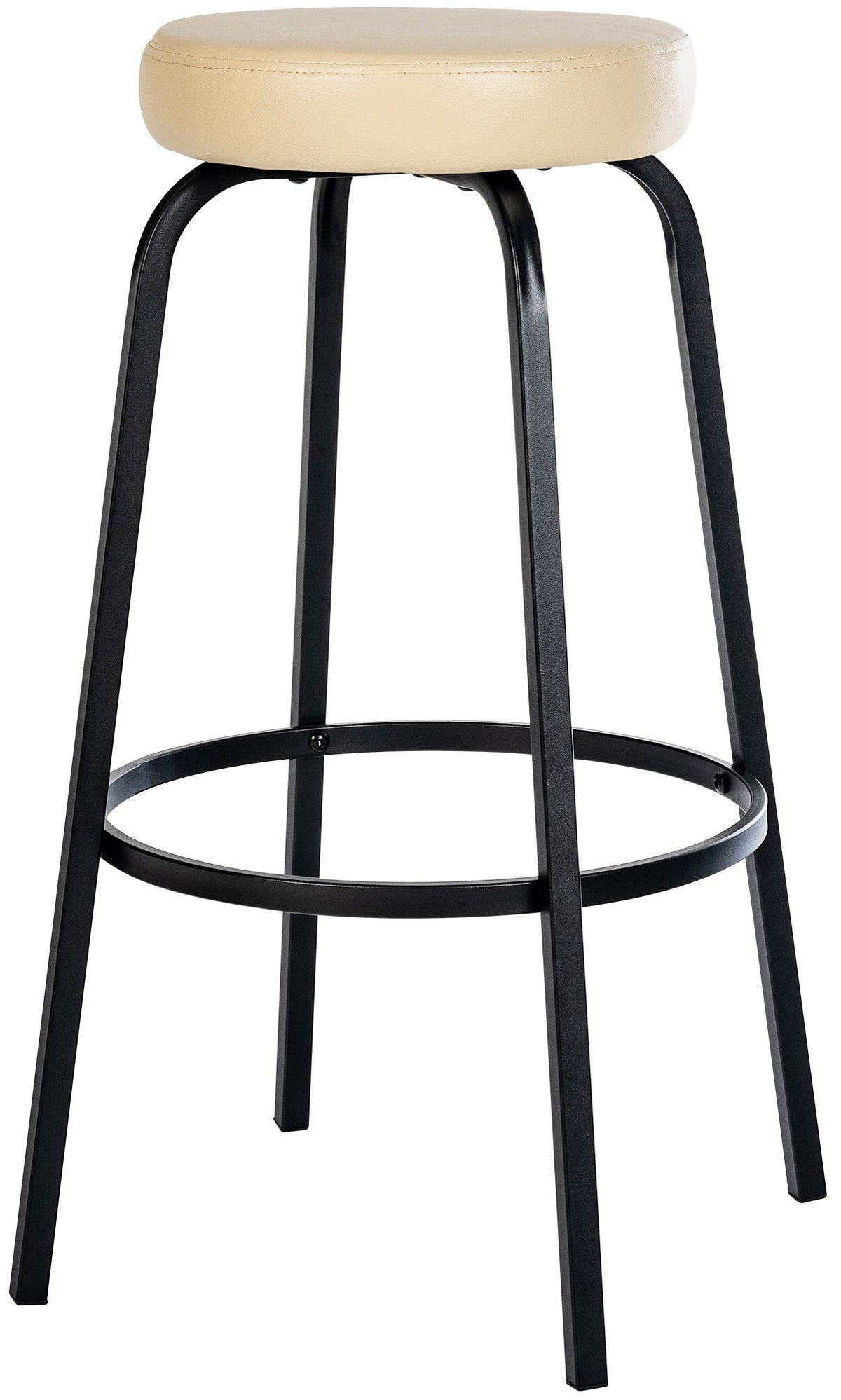 Barhocker Kamari Kunstleder - creme