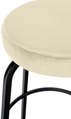 Barhocker Kamari Samt - creme