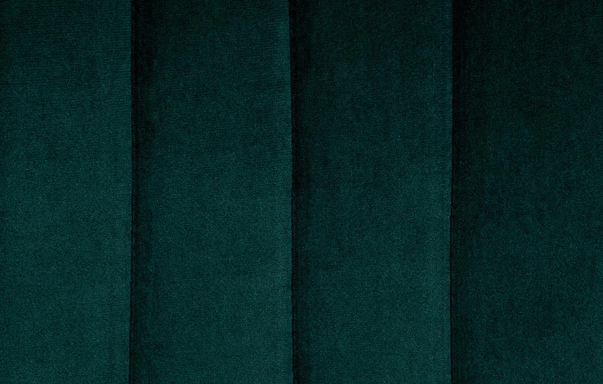 Set di 2 sgabelli da bar Toni in velluto nero e verde, design moderno e comfort ottimale per ogni ambiente.