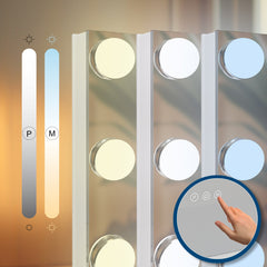 Schminkspiegel Norlina ohne Bluetooth - wei�