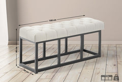 Sitzbank Amun Stoff B100 - creme
