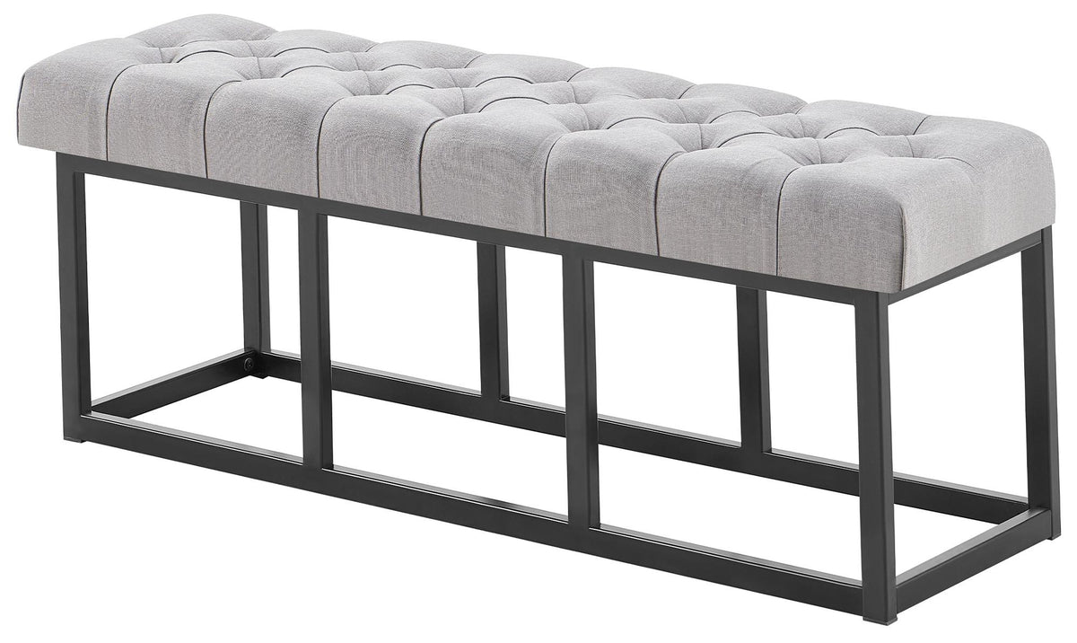 Sitzbank Amun Stoff B120 - grau