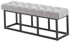 Sitzbank Amun Stoff B120 - grau