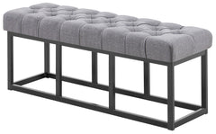 Sitzbank Amun Stoff B120 - dunkelgrau