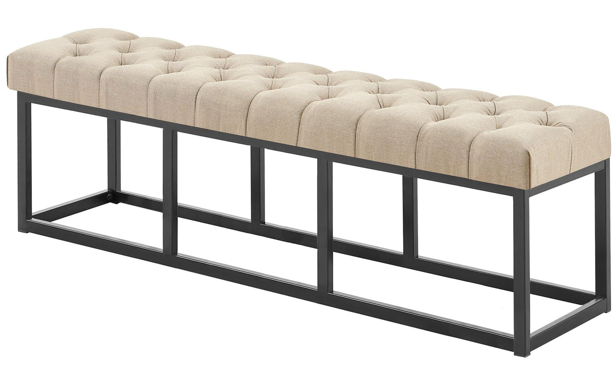 Sitzbank Amun Stoff B150 - taupe