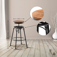 Barhocker Beam - schwarz - InfinityMarket