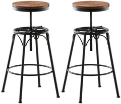 2er Set Barhocker Beam - schwarz