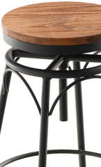 2er Set Barhocker Beam - schwarz