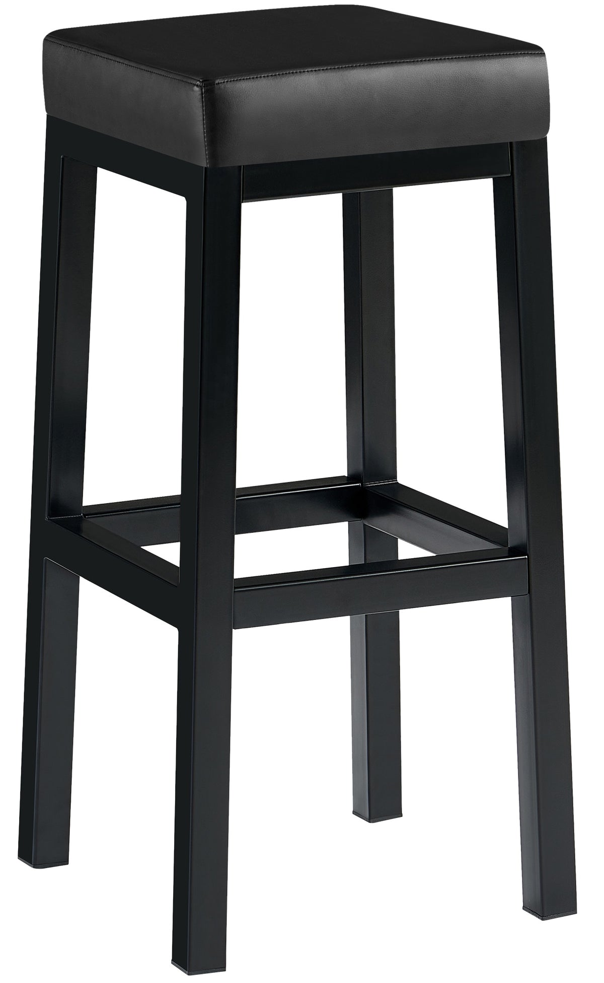 Barhocker Taylor B85 Kunstleder - schwarz