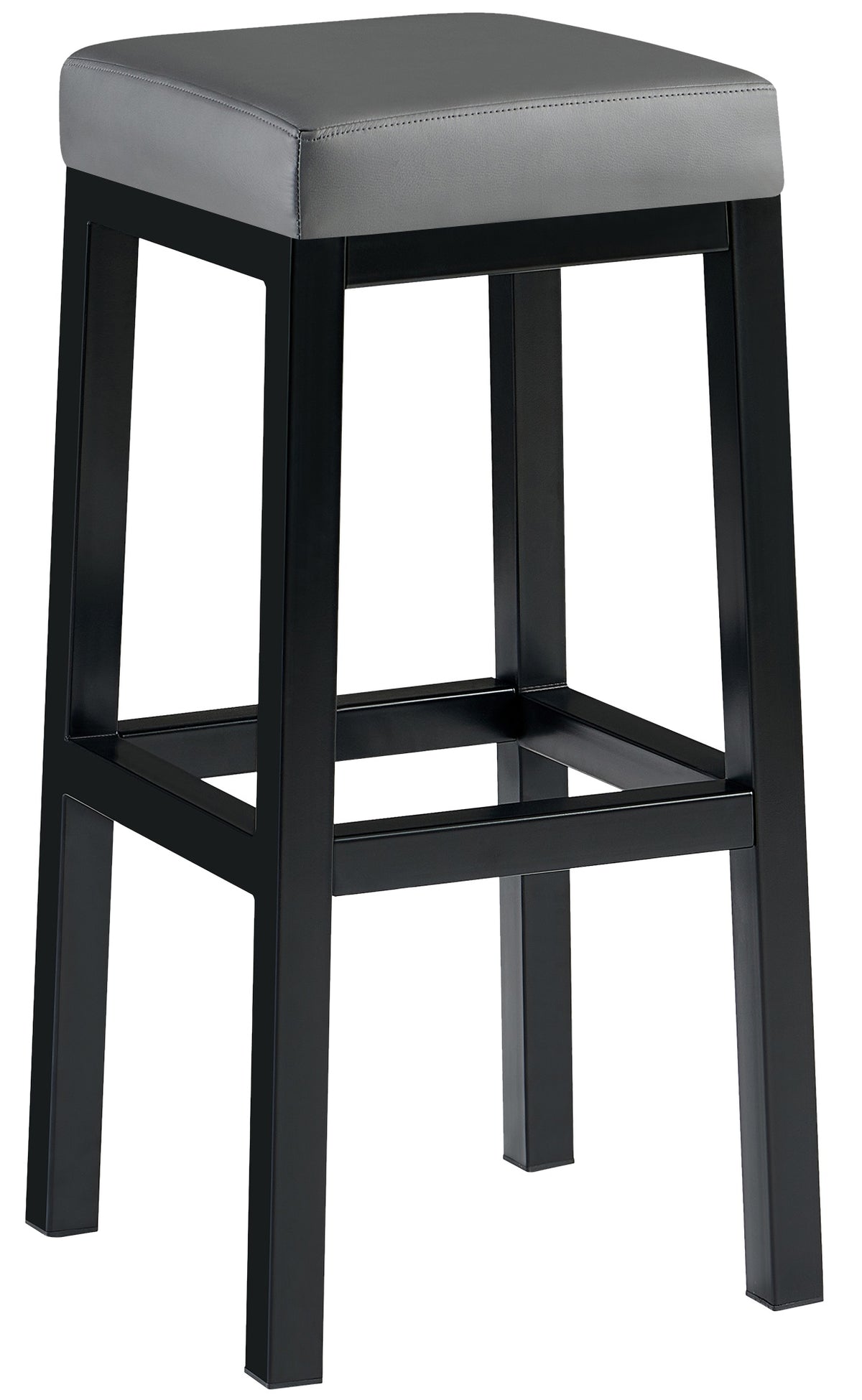 Barhocker Taylor B85 Kunstleder - grau