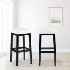 Barhocker Taylor B85 Kunstleder - wei�