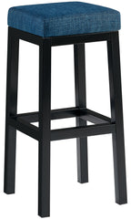 Barhocker Taylor B85 Stoff - blau