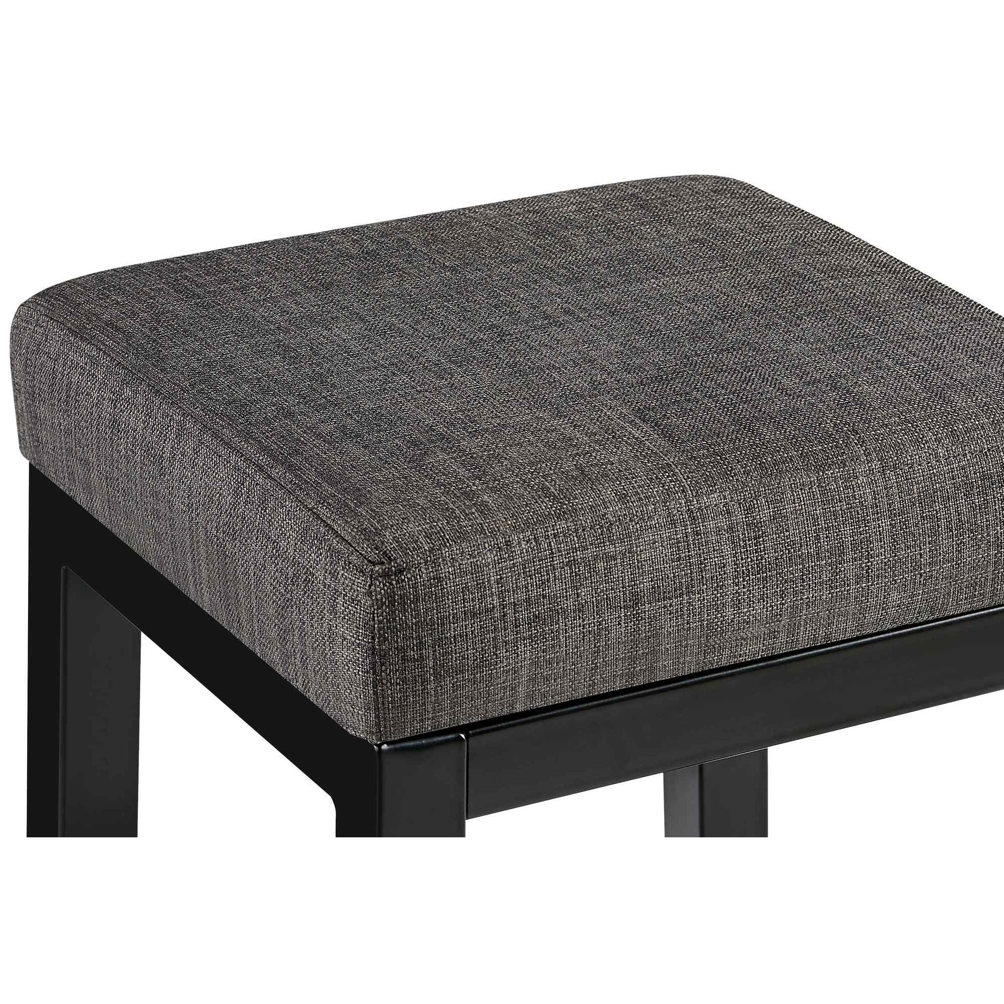Barhocker Taylor B80 Stoff - grau - InfinityMarket