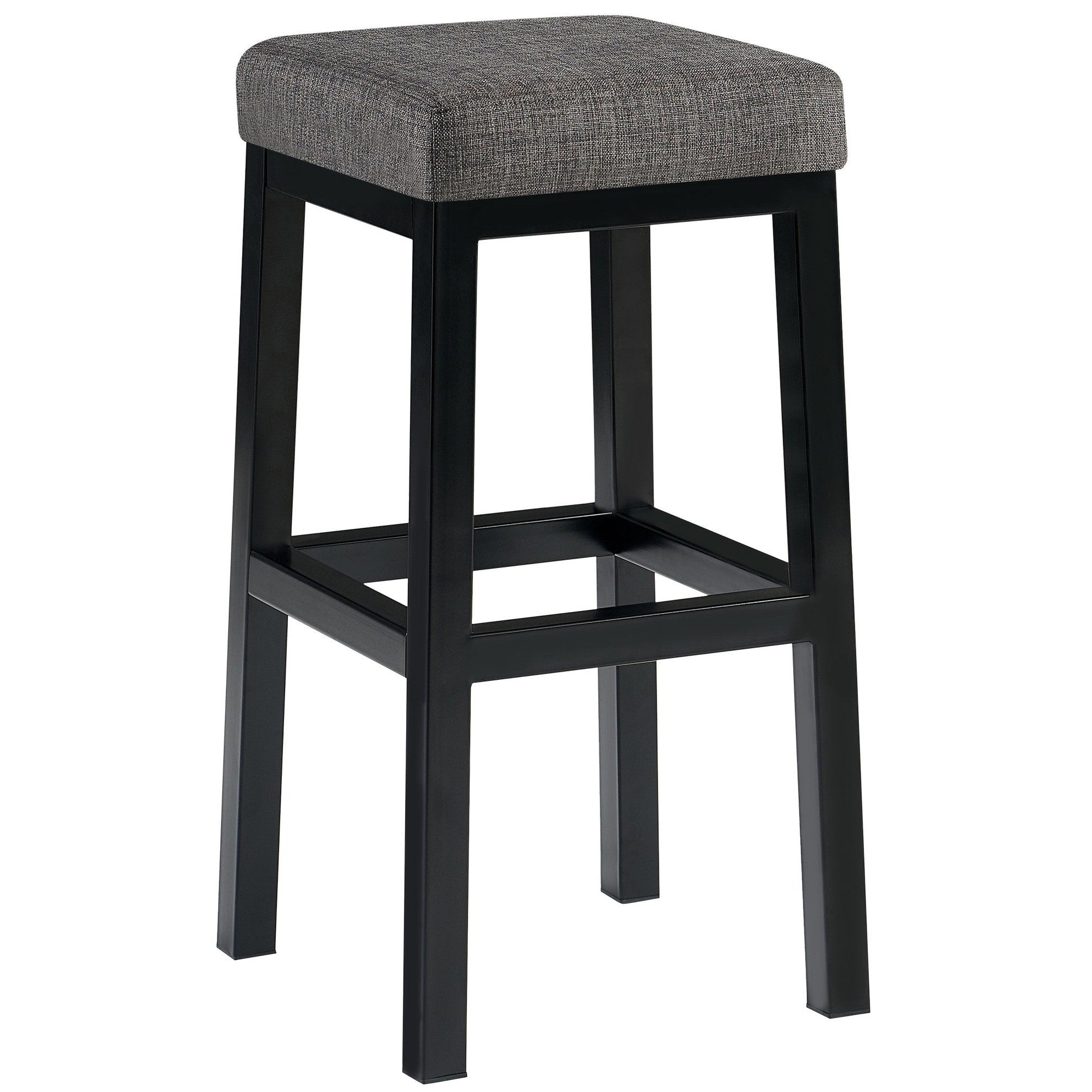 Barhocker Taylor B80 Stoff - grau - InfinityMarket