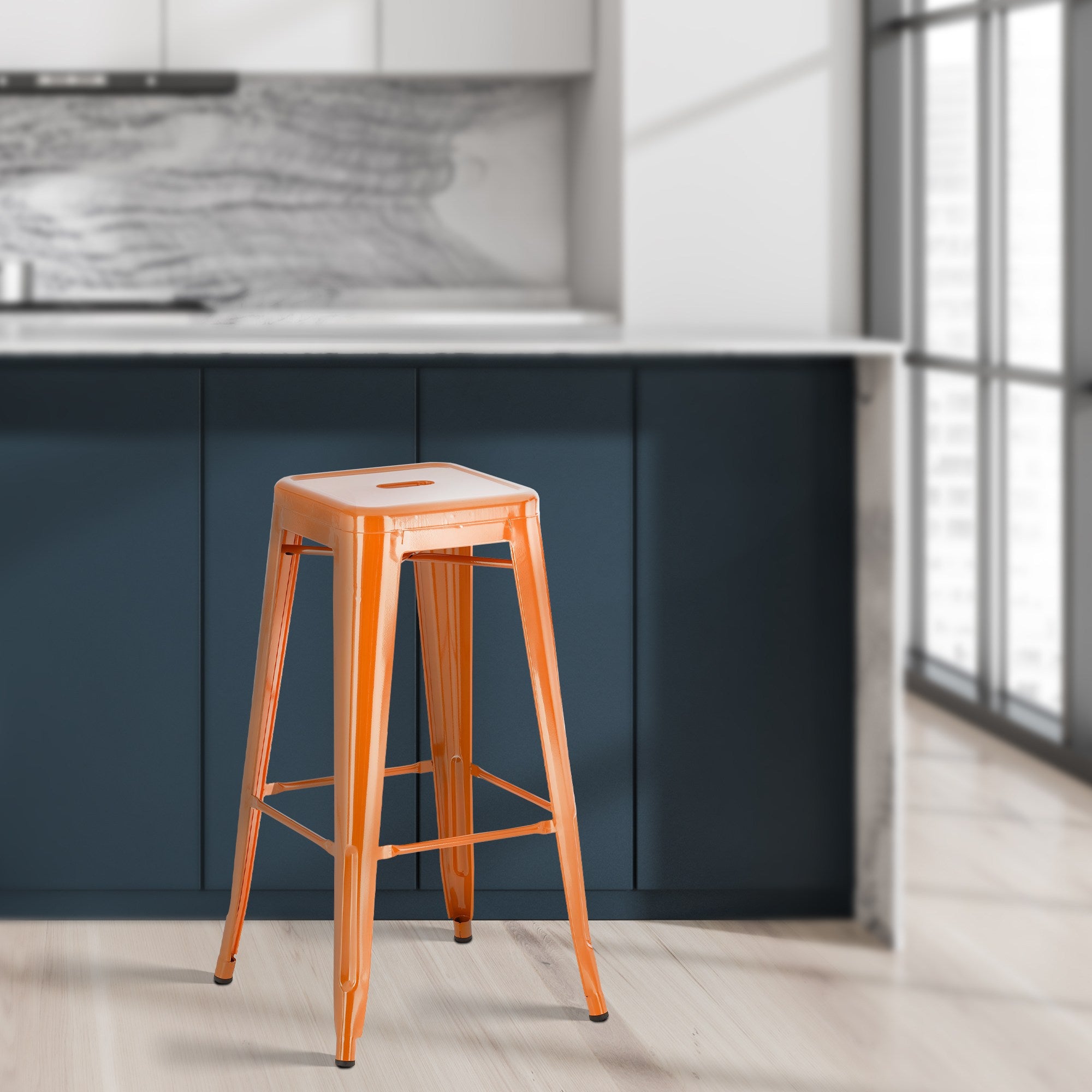 Barhocker Joshua - orange - InfinityMarket