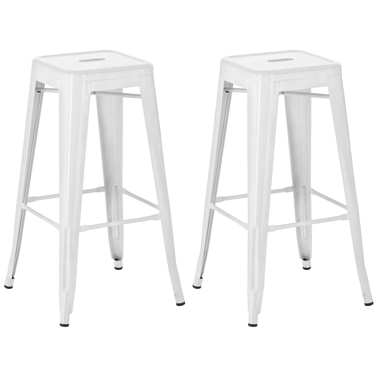 2er Set Barhocker Joshua - weiß