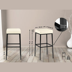 Barhocker Montreal B80 - creme - InfinityMarket