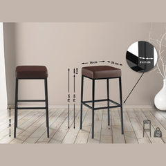 Barhocker Montreal B80 - braun - InfinityMarket