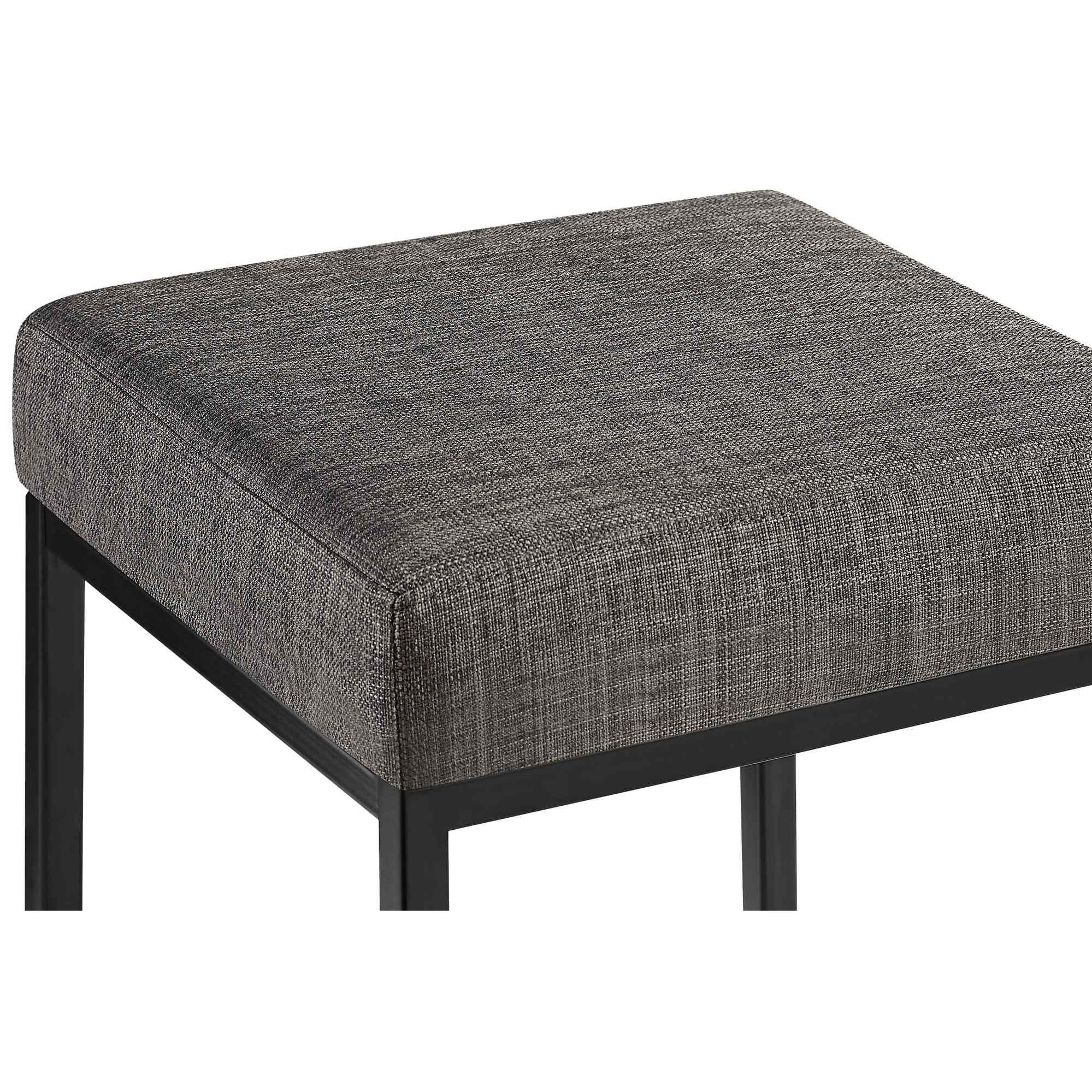 Barhocker Montreal B85 Stoff - grau - InfinityMarket