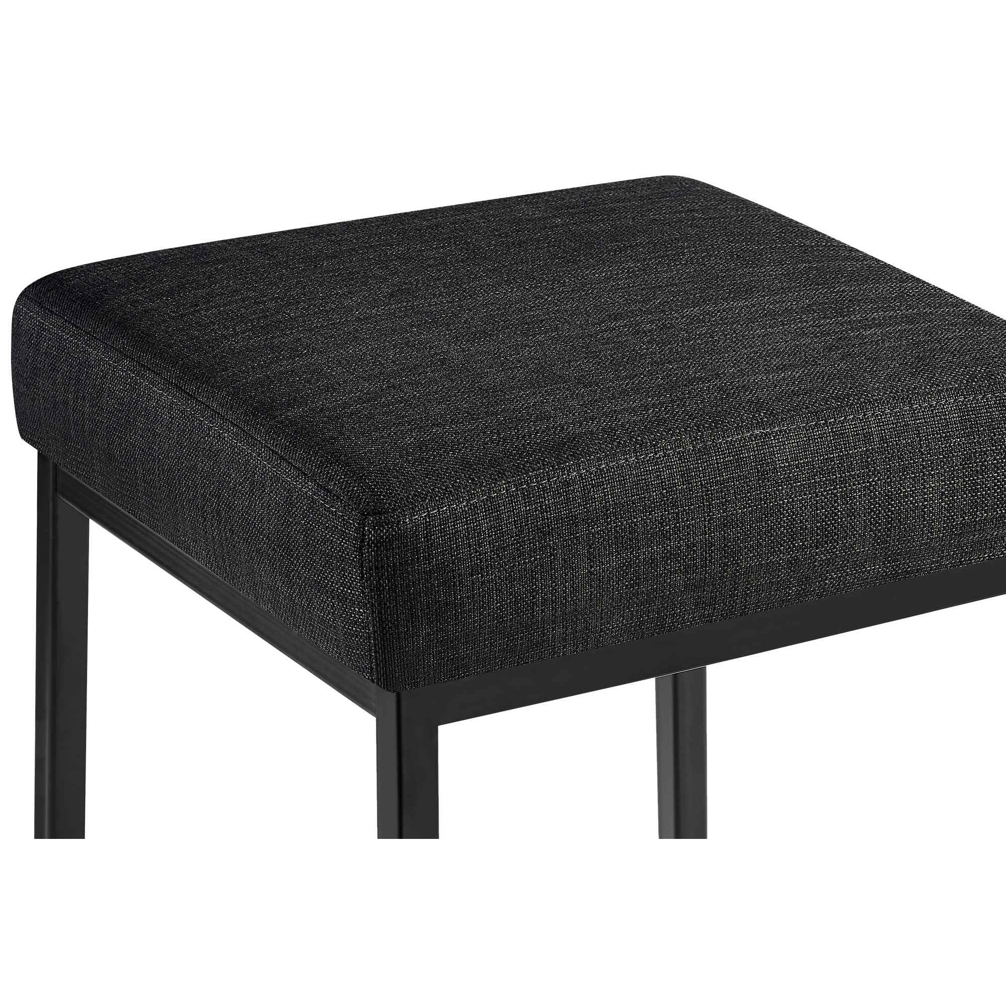 Barhocker Montreal B85 Stoff - dunkelgrau - InfinityMarket
