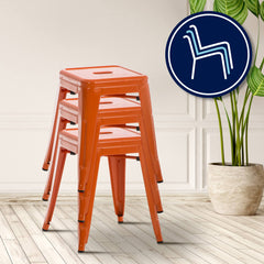 Hocker Armin - orange - InfinityMarket