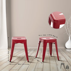 Hocker Armin - rot - InfinityMarket