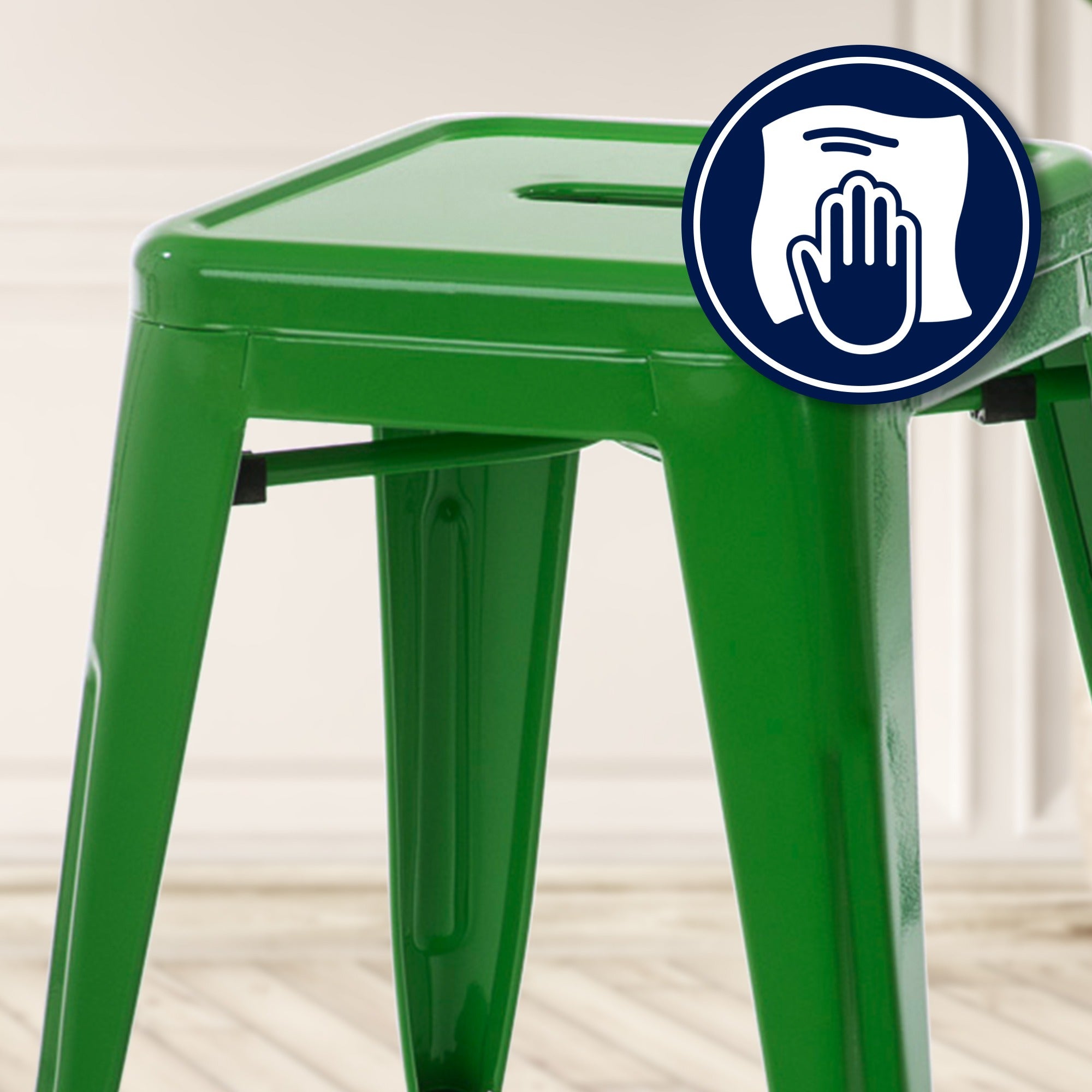Hocker Armin - grün - InfinityMarket