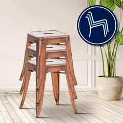 Hocker Armin - kupfer