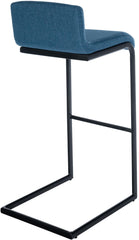 Barhocker Newport Stoff B - blau