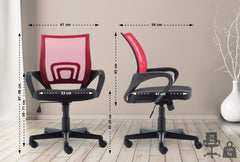 Bürostuhl Genius - rot