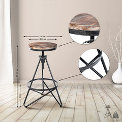 Barhocker Karla - silber