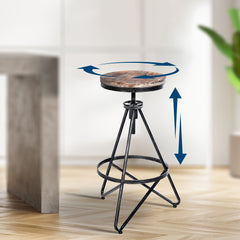 Barhocker Karla - silber