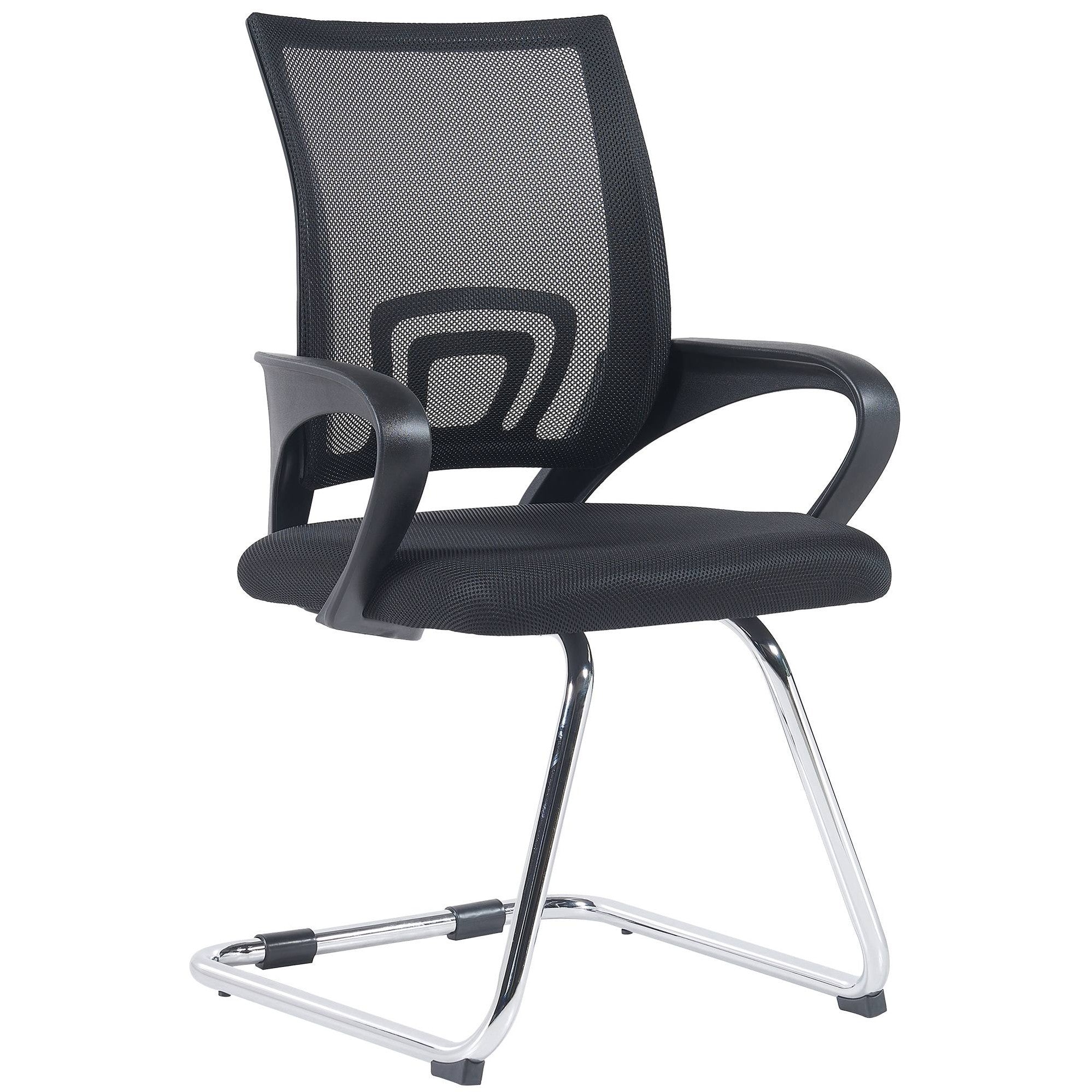 Besucherstuhl Eureka - schwarz - InfinityMarket