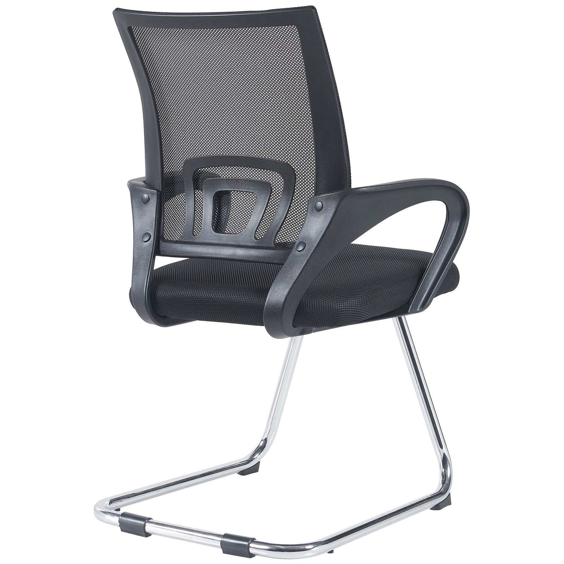 Besucherstuhl Eureka - schwarz - InfinityMarket
