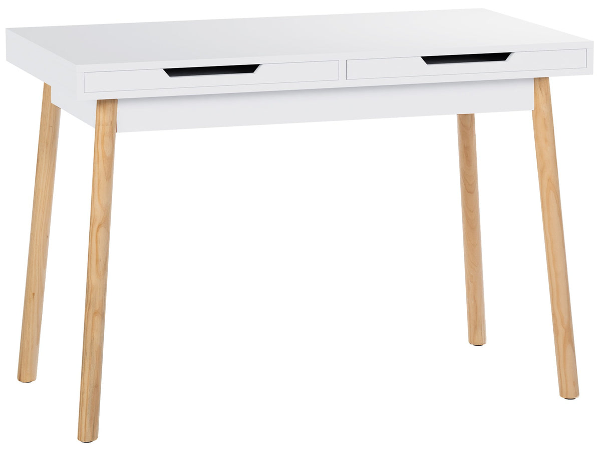Schreibtisch Porto 110 cm V2 - weiß
